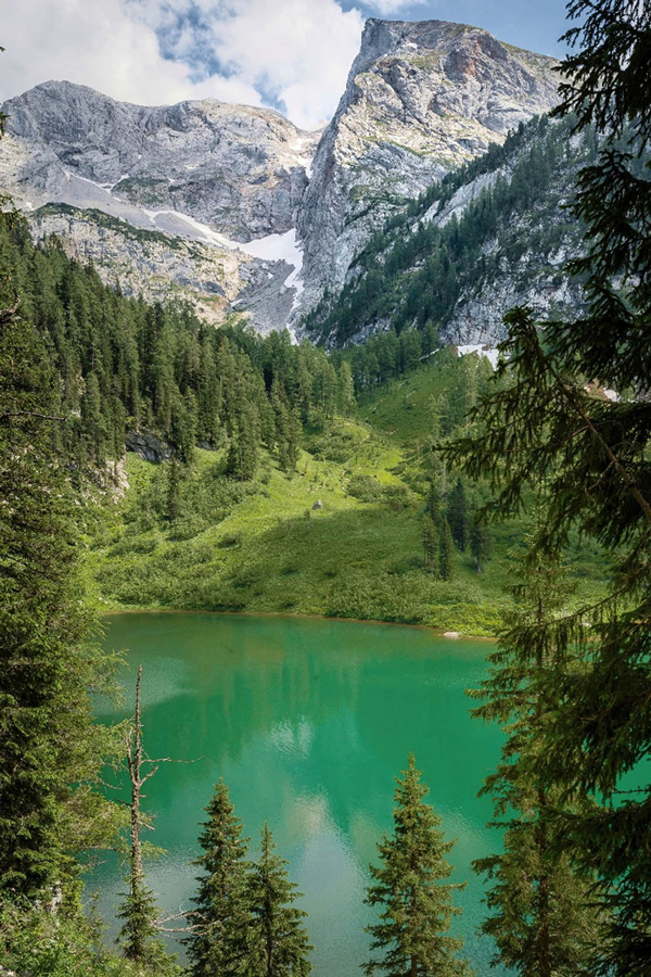Eintauchen ins tiefe Blau