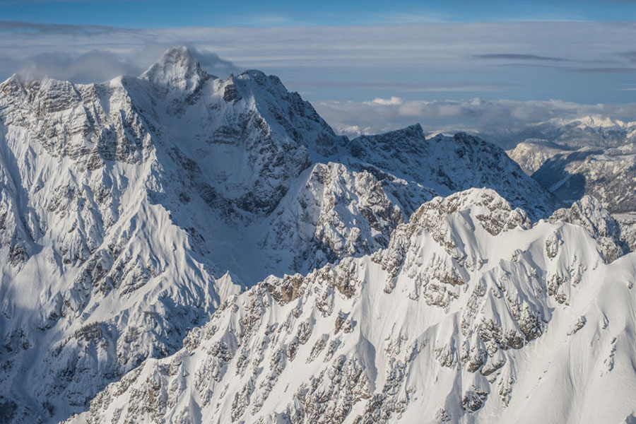 Winter am Alpenrand